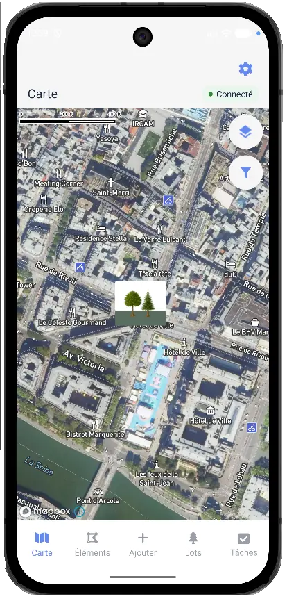 Timbtrack — application mobile